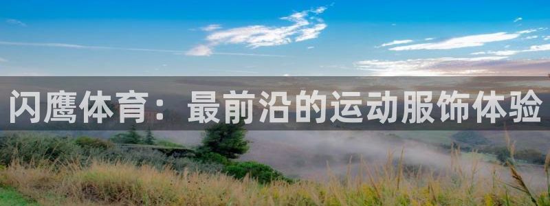 闪鹰体育：最前沿的运动服饰体验