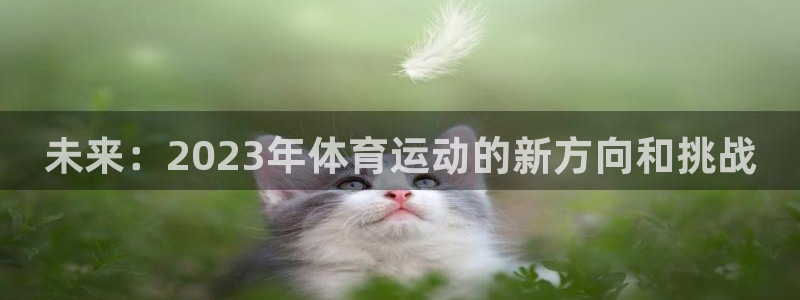 未来：2023年体育运动的新方向和挑战