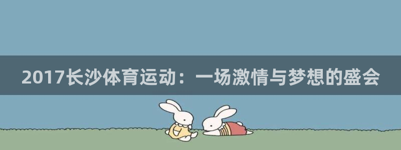 2017长沙体育运动：一场激情与梦想的盛会