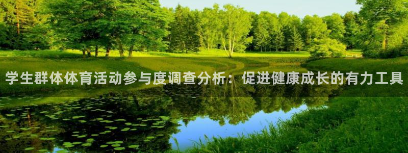 学生群体体育活动参与度调查分析：促进健康成长的有力工具